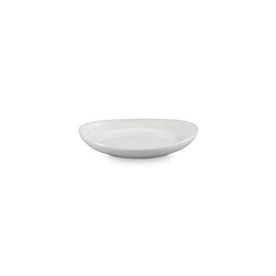 Le Creuset Plate Flora 19 Cm White Luster Heat Resistant Cold Microwave Oven Compatible Baking Dish