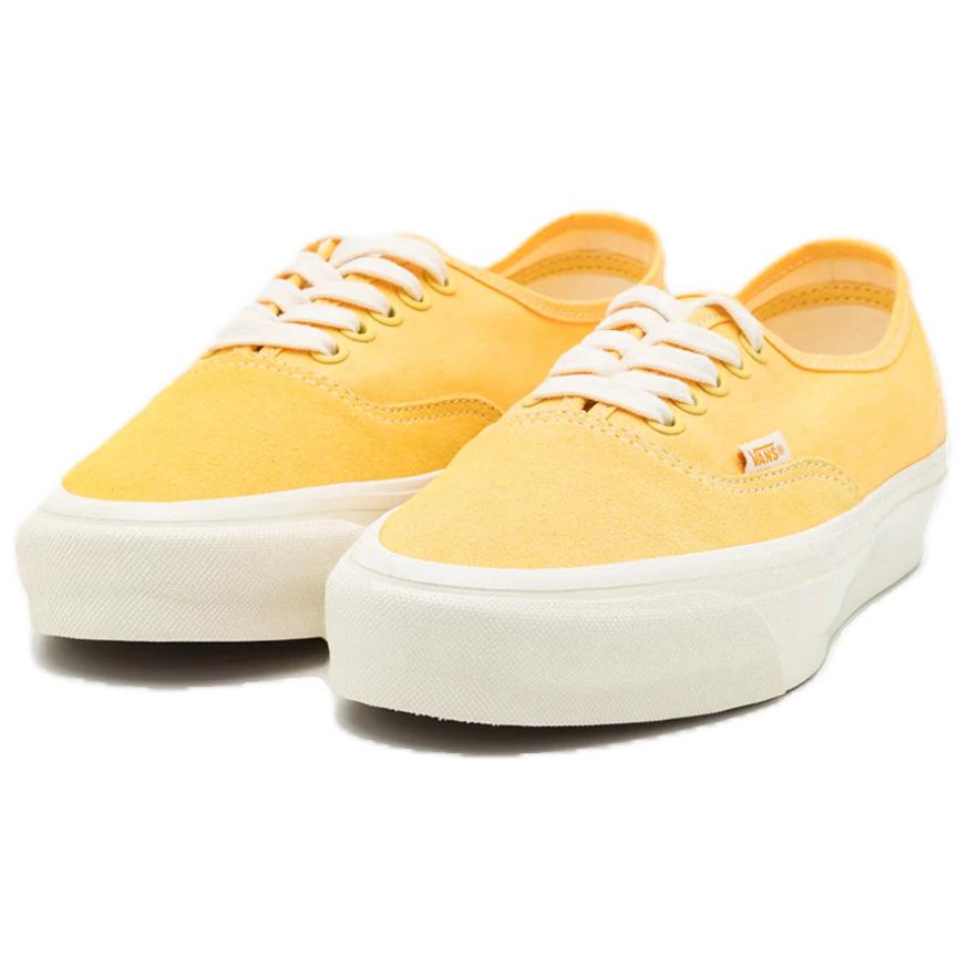 Vans Mte Authentic Reissue 44 Comfortable Versatile Low Top Skate Shoes Unisex Sneakers Yellow VN000CT7YLW