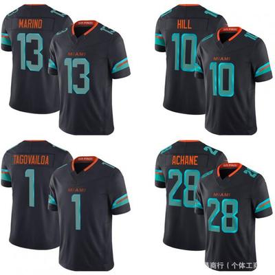Dolphins Team Football Jersey Mens Womens Embroidered Rugby Shirt Athletic Sportswear
