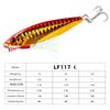 Luya Bionic Metal Fishing Lure - Iron Plate Sinking Lead Fish for Long-Distance Casting (14g, 21g, 30g)