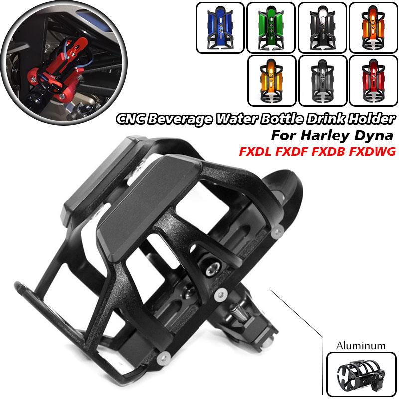 

Для Harley Dyna FXDL FXDF FXDB FXDWG высокое качество мотоцикла с ЧПУ бутылка для воды напиток держатель чашки красный
