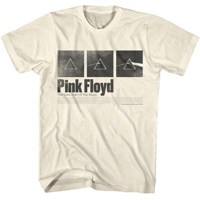 Pink Floyd Flatline DSOTM Men's T Shirt Dark Side Of the Moon Tour Vintage