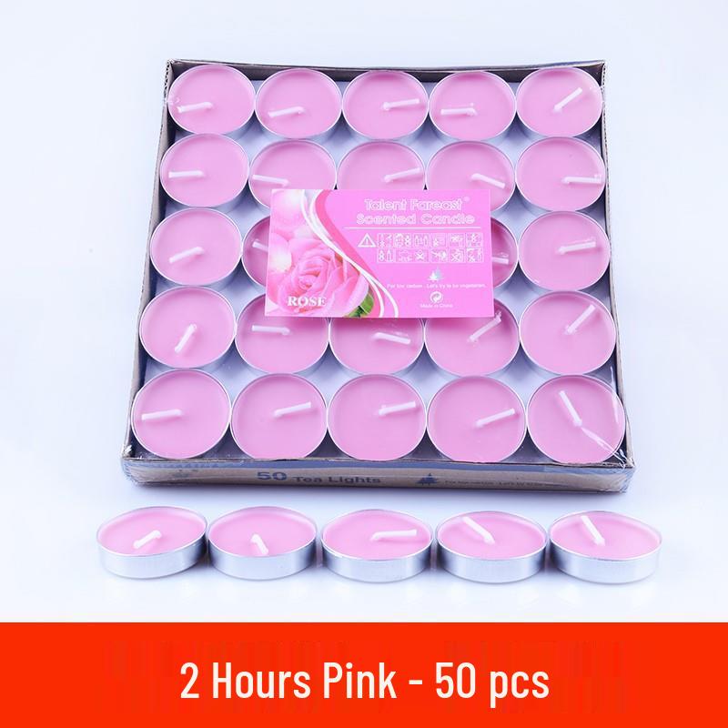 

Беспламенные 4-часовые чайные свечи: Набор из 100 предметов для подогрева, нагрева и ароматерапии в отелях и KTV. Standard