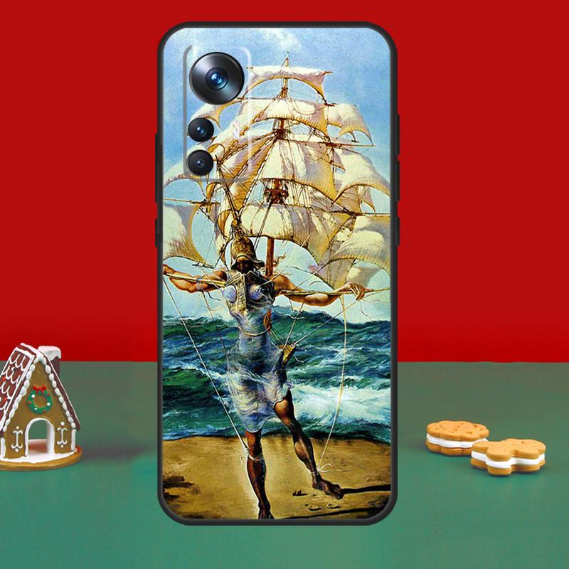 Salvador Dali Art Case For Xiaomi 15T 14T 13T Pro 17 14 15 Ultra Cover For POCO F8 Ultra F7 F6 F5 X5 X6 X7 Pro