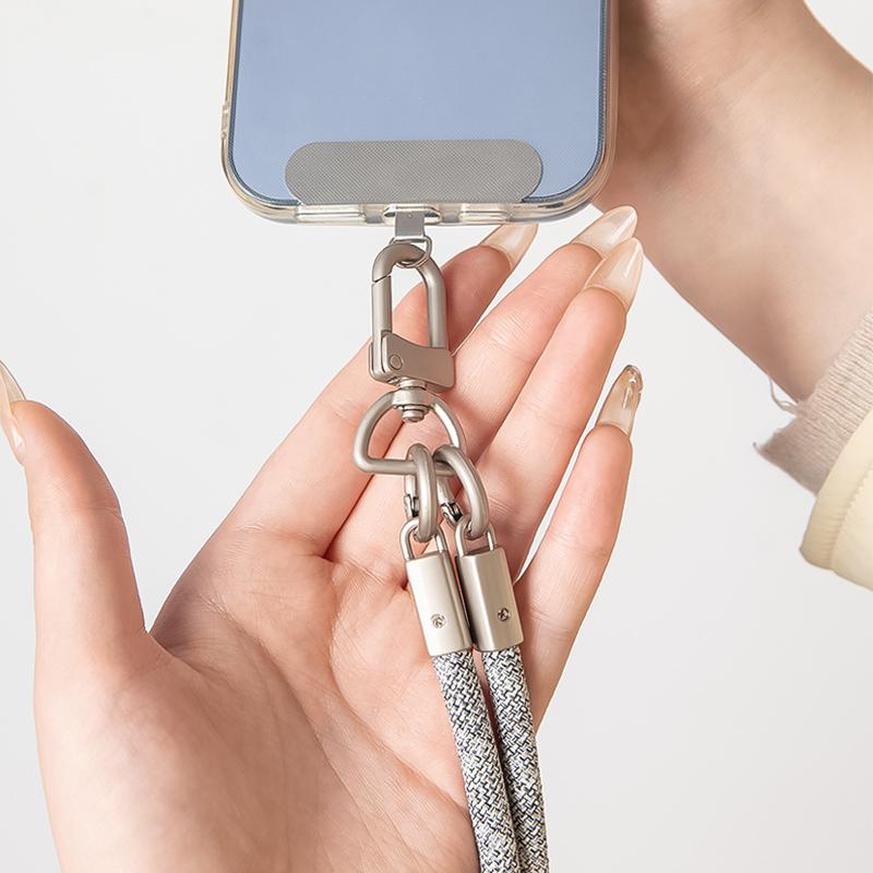 Universal Cross-body Lanyard Anti-lost Phone Case Detachable Climbing Neck Strap Cord Rotatable Clasp Safety Rope New