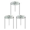3x Peony Support Cage Grow Through Hoops Plant Support Stakes for Flopping Flowers Dahlia Outdoor Plants Hydrangea Agapanthus