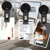 2pcs Multifunction Adhesive Clip Holder for Car Interiors Organizing Tickets Cards and Small Electronics Without Sliding