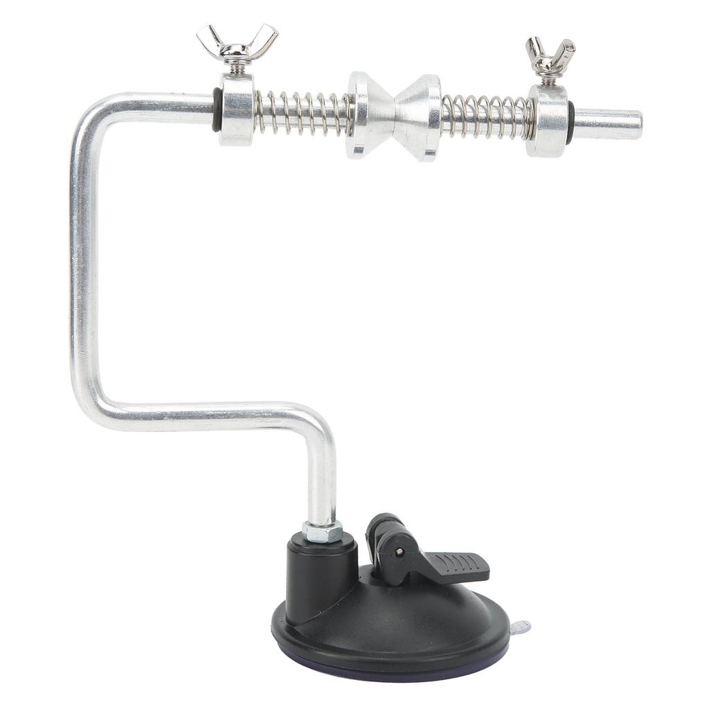 Fishing Wire Winder System Aluminium Alloy Vacuum Sucking Cup Type Handle Fish Line Winding Tool