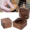 Wooden Guitar Picks Case Holder Container Cubic Plectrum Storage Box Guitar Parts