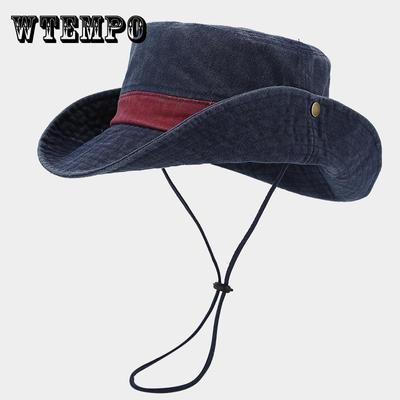 Four Seasons Fisherman Hat Washed and Aged Sun Hat Japanese Style Versatile Outdoor Women's Sun Hat