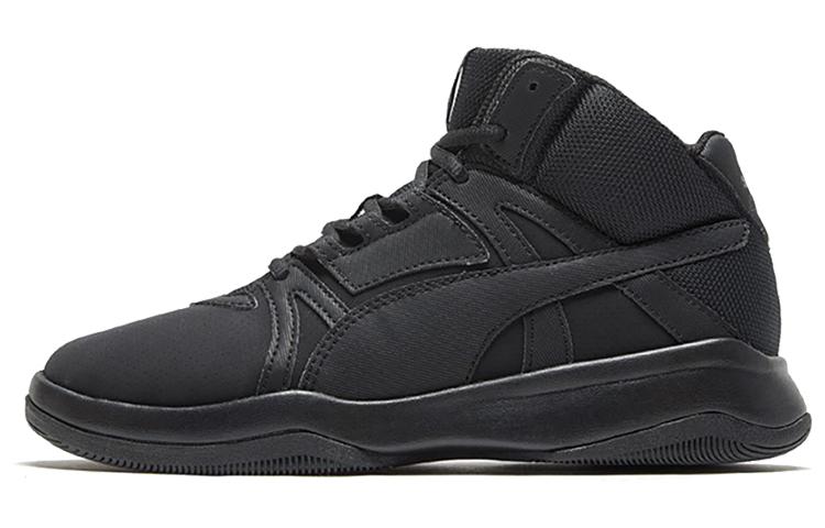 PUMA Rebound Street Black Mid Sneakers 362072-03 38