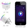 EU US UK DE BR AU IN WiFi Smart Plug Outlet Smart Life Tuya App Wireless Remote Control Power Socket Alexa Google Home No Hub
