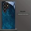 Blue Ocean Pattern Glass Phone Case Suitable for Samsung Galaxy S26 S25 S24 S23 S22 S20 FE/Ultra/Plus Anti Drop Back Cover
