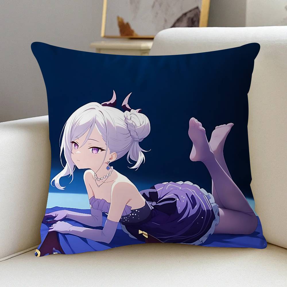 Anime Sorasaki Hina Pillow Cover For Bedroom Room And Living Room Sofa Decorative Cushion Cover
