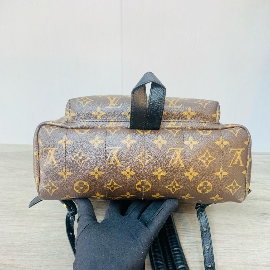 [Pre-Owned] Palm Springs Vintage Fashion Monogram Canvas And Leather Mini Backpack - Excellent #KV4WFN