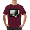 Trevor Moore Original Acrylic Painting T-shirt boys animal print aesthetic clothes slim fit t shirts for