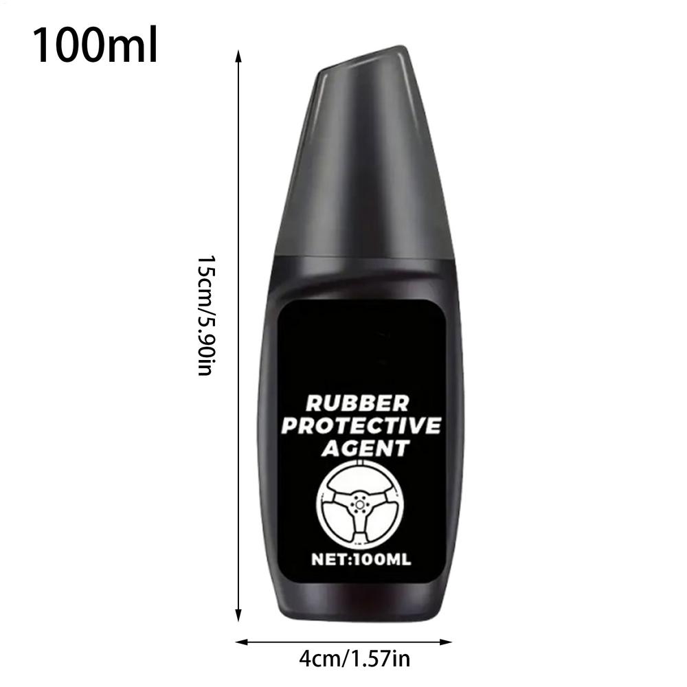 Rubber Restorer 100Ml Long Lasting Protector Car Rubber Restorer For Preservation Daily Cleaning Maintenance Protection Exterior