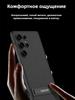 Case for Samsung Galaxy S25 Ultra, Ultra-thin vegan leather case with stand