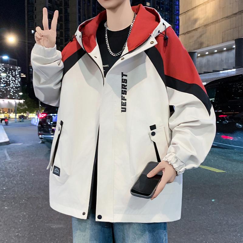 2025 Spring/Autumn Youth Boys' Stylish Casual Jacket for Middle School Students