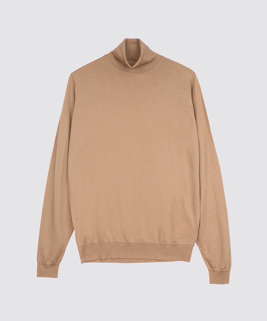 Jonseumedeulli Cherwell Merino Wool Roll Neck Knit Heritage One 12 Colors