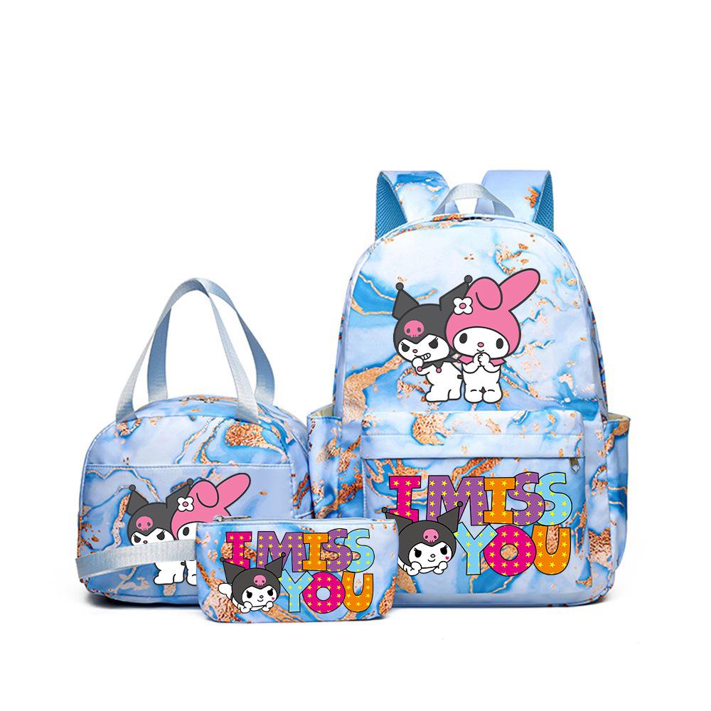 Student Schoolbag Cartoon Cute Large Capacity Backpack Lightweight Waterproof Middle School Student Backpack