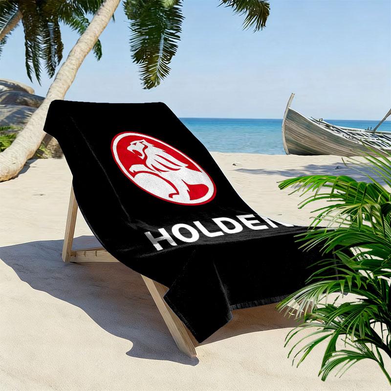 Holden Print Beach Towel, Large Soft Quick Dry Towel for Beach Camping Swimming