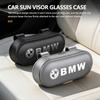 BEKV7 Car Sun Visor Sunglasses Storage Glasses Box Auto Accessories For BMW M3 M5 X3 E93 F10 F20 F30 F40 F15 F25 F26 F31 F49 F86