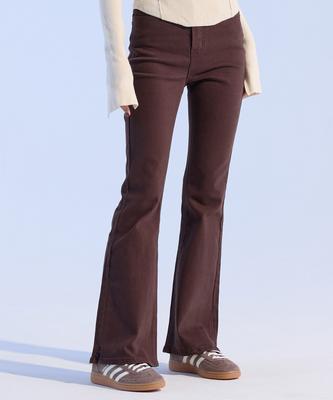 MOAA Contore Bootcut Denim (Trøffelbrun)