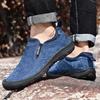 Mens Shoes 2022 Fashion Outdoor Shoes Moccasins Man Loafers Casual High Quality Suede Comfy Slip On Climbing Shoe Big Size 38-47