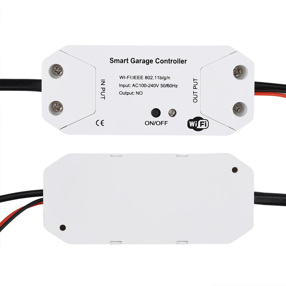 Garage Door Opener Tuya WiFi Smart Gate APP Voice Controller Smart Life Remote Control Works With Alexa Google Home Assistant