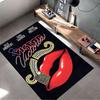 Red Lips and Victor Victoria Design suitable as a non-slip mat for the living room or bedroom sofa