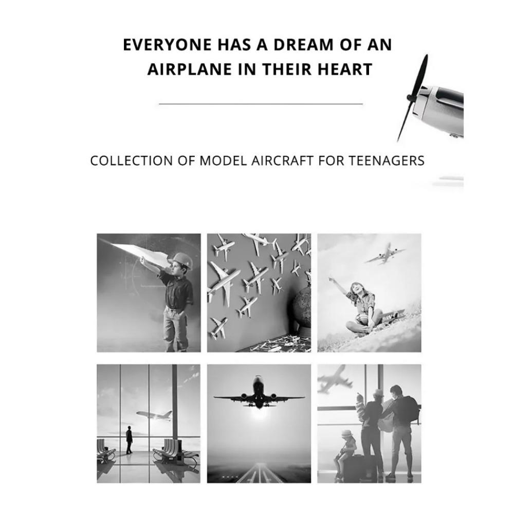 Solar Airplane Creative Men's Car Decoration Car Interior Accessories Desktop Ornament Gift for Woman, Man, Car Enthusiast