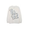 New MLB Los Angeles Dodgers Sweatshirts Unisex Ivory White 3AMTB0431-07IVS