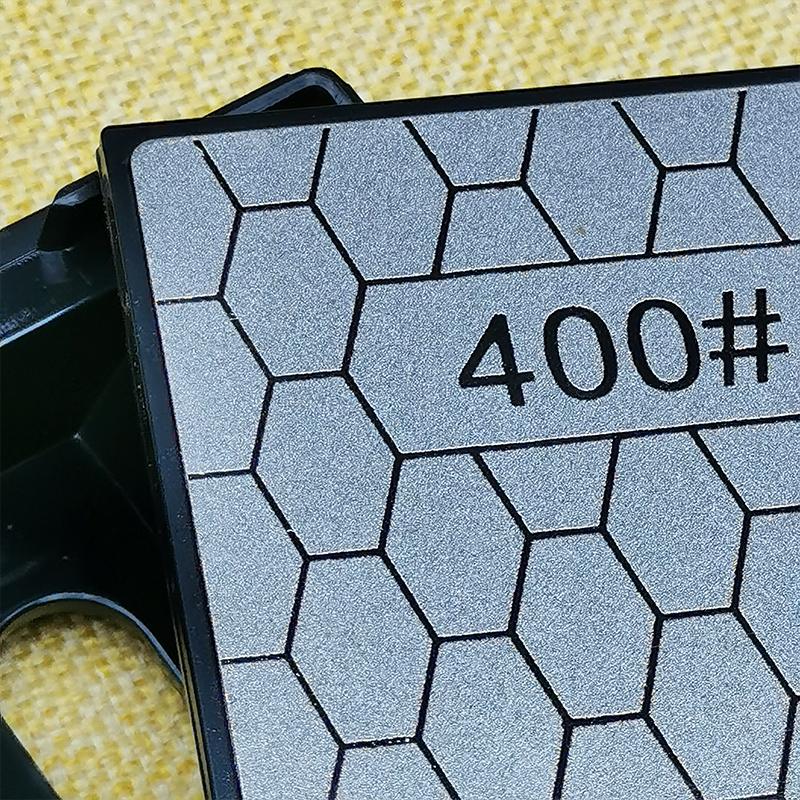 Double-Side Base Diamond Sharpening Stone Whetstone Knife Kitchen Grit Chef Knife Grinding 400/600/1000/1200 Grit Sharpener