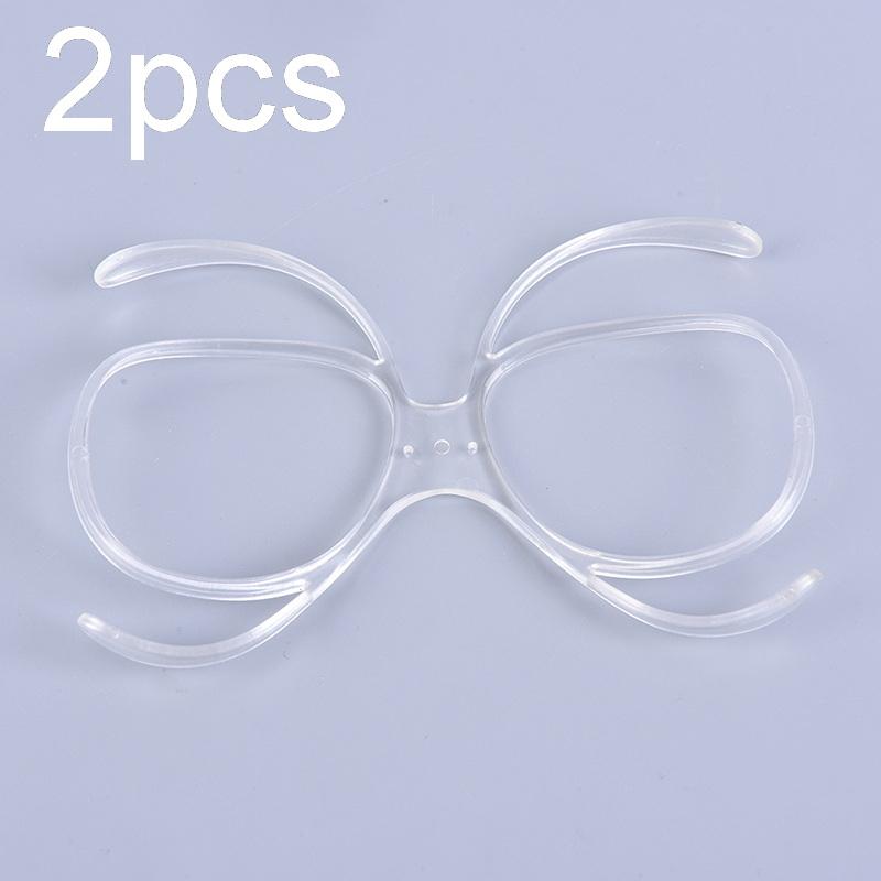 

2/5 шт. Гибкие мотоциклетные очки, лыжные очки, очки, оправа для миопии, вставка Rx, оптический адаптер, гибкие 2pcs