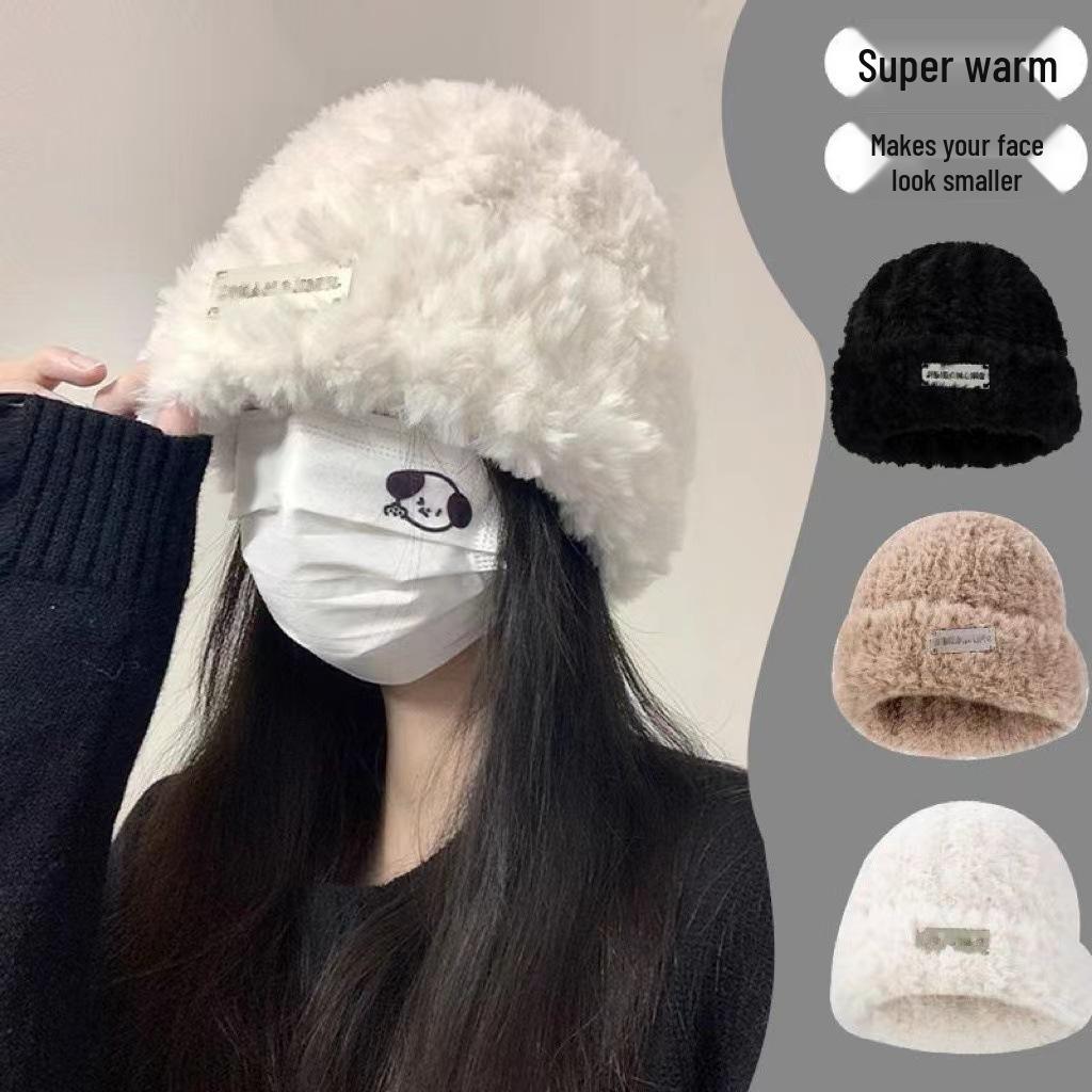 

Женская зимняя плюшевая вязаная шапка с защитой ушей - Эксклюзив для новичков Adult Standard Size