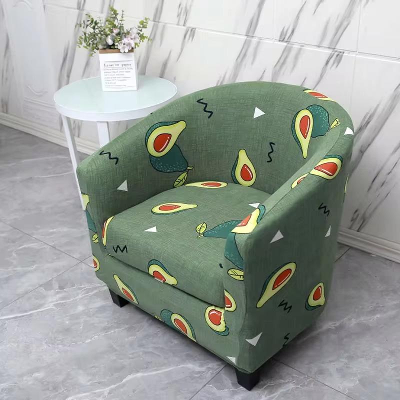 Armchairs Chair Covers Stretch Single Sofa Slipcover Sofa Couch Cover for Bar Counter with Seat Covers Funda De Sofá Individual