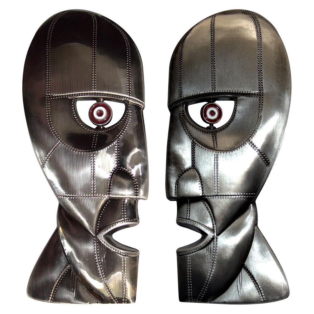 Pink Floyd Metal Heads Epoxid Kühlschrankmagnet Set One Size silber