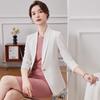 Women's Formal Mid-Sleeve Blazer & Dress Set