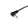 5.5x2.1mm DC Male to Tinned 0.3A Right Angle Power Adapter Cable