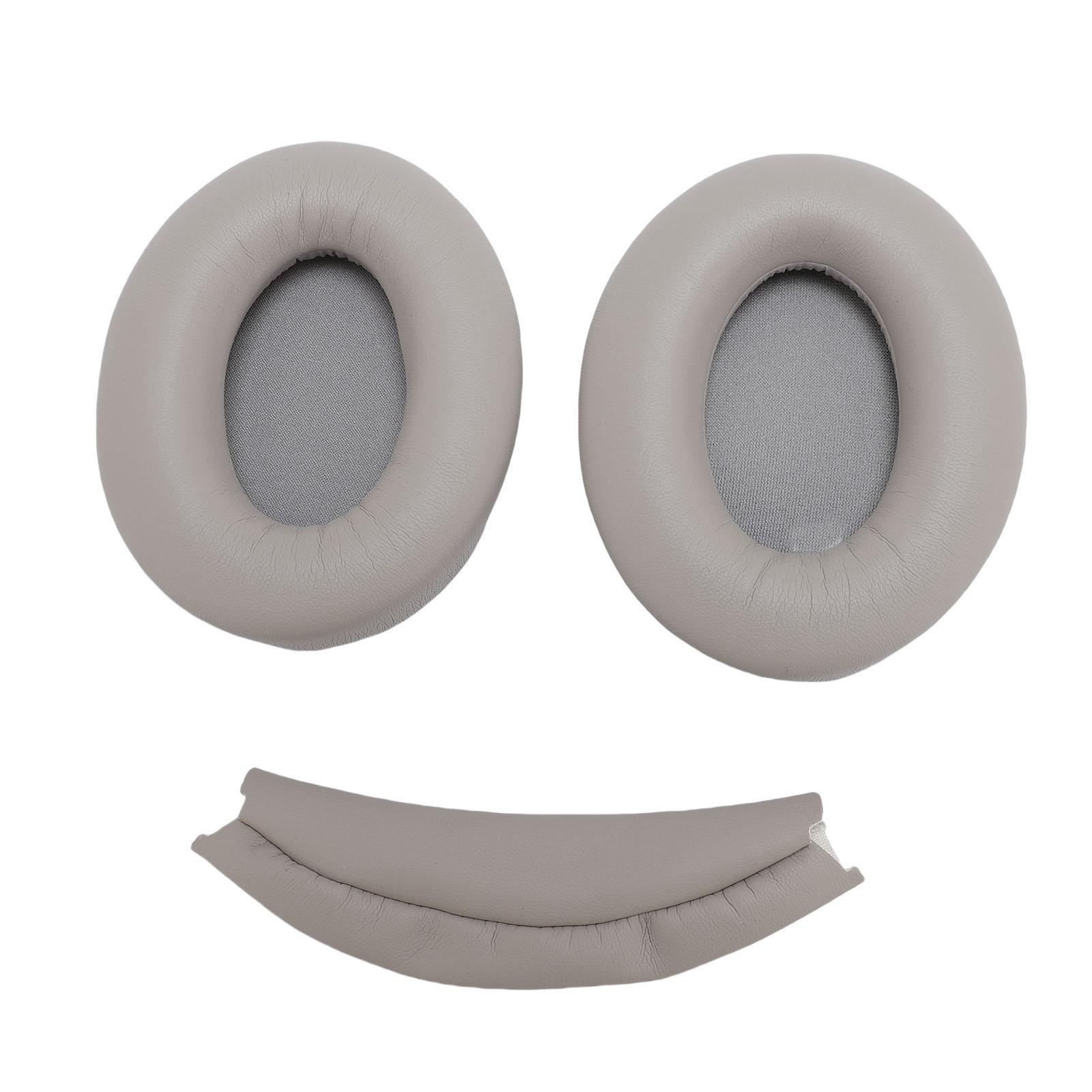 rpads Replacement for WH-1000XM3 Hdphone Protein Lther r Cushion and Replacement Hdband Pad Kit