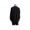 Y-3 Solid Color Crew Neck Pullover Long Sleeve Sweatshirt Women sweatshirt Black IW0075