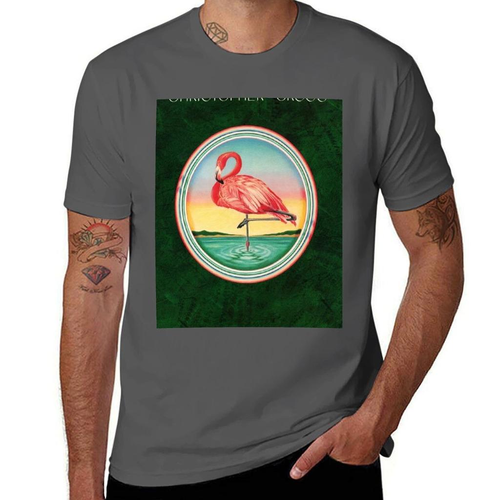 Christopher Cross  Christopher Cross Tshirt Basic Solid Tee For Daily Use