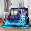 Game Boy GamePad Retro Games Console Blanket,Soft Throw Blanket for Home Bedroom Bed Sofa Picnic Travel Office Cover Blanket Kid