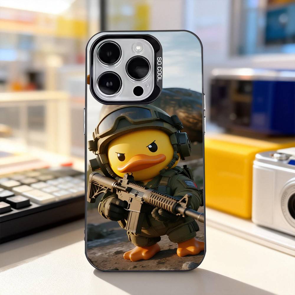 E-Escape From D-Duckov Милый чехол для телефона для iPhone 17,16,15,14,13,12,11,Pro,XS,Max,Plus,Mini,SE4,E IMD Матовый черный iPhone15plus