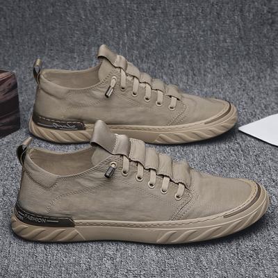 Canvas Men Shoes Breathable Youth Student Sneakers Ice Silk Cloth Casual Walking Outdoor Sports Light Male Driving Flats Loafers
