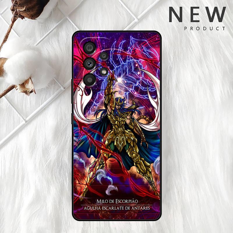 Saint Seiya Anime Case For Samsung Galaxy A54 A52 A14 5G A53 A12 A13 A71 A23 A34 A33 A21s Phone Cover