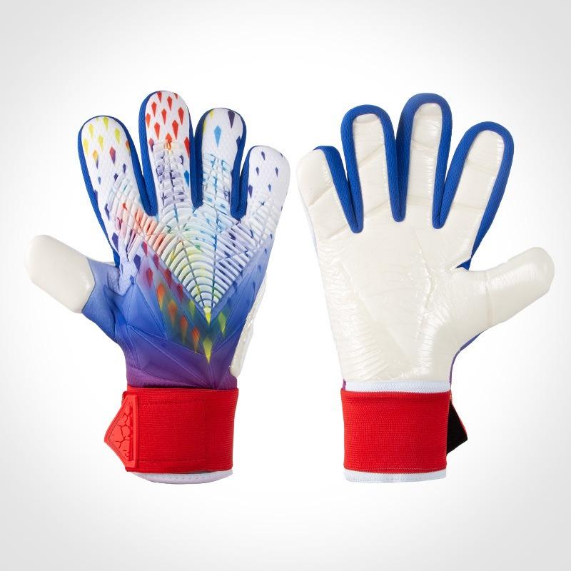 Guanti da Portiere da Calcio Adulto Gioco Professionale Antiscivolo Guanti da Portiere in Lattice per Bambini