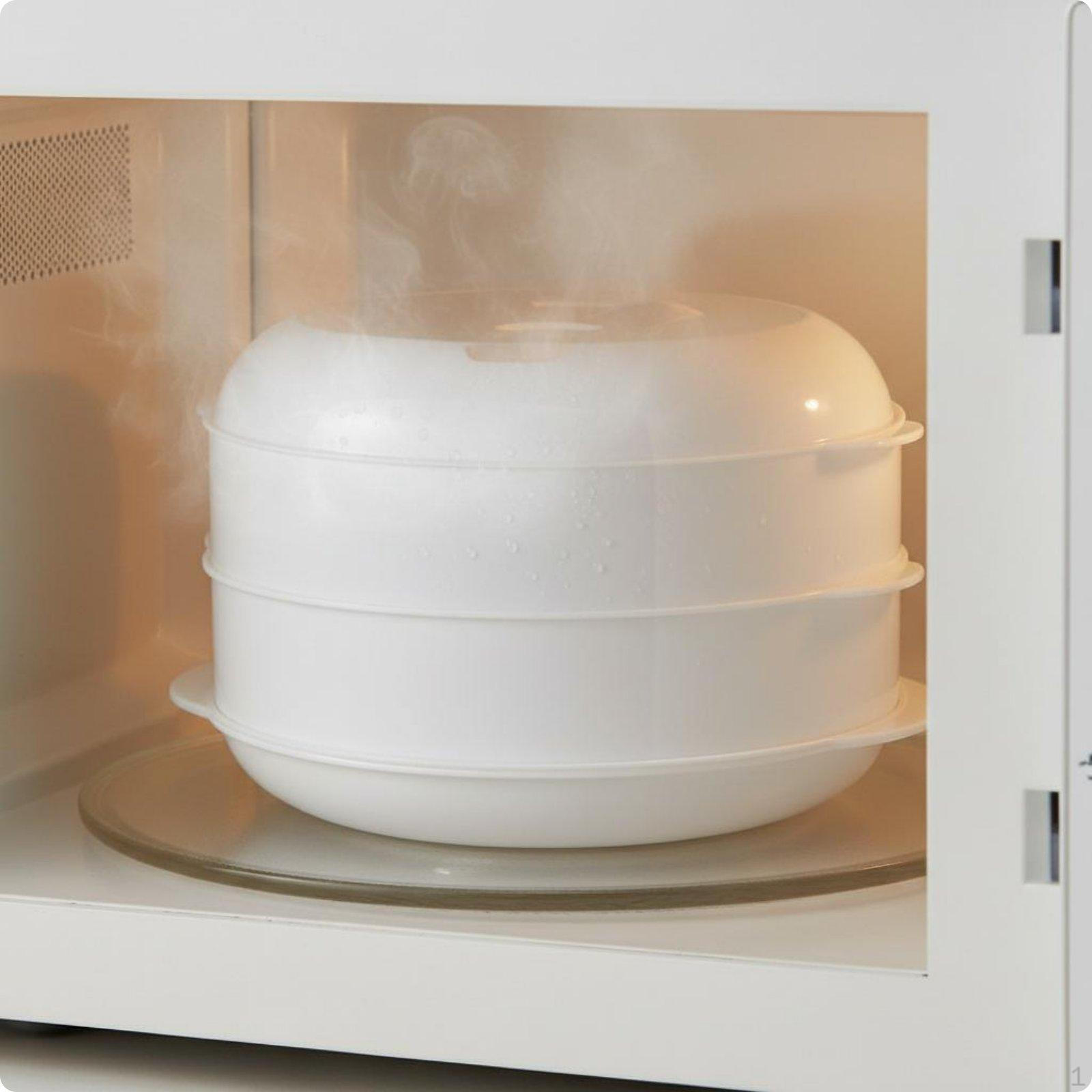 Microwave Steamer MultiFunctional Cooker High Temperature Resistant Food