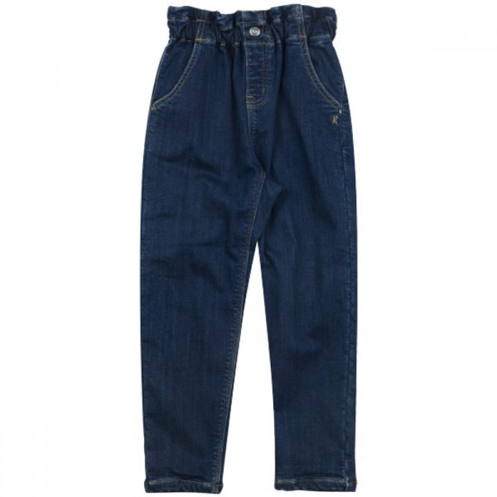 

[Renoma Kids] Renoma Kids Girls High Waist Bonded Denim Pants Navy/110